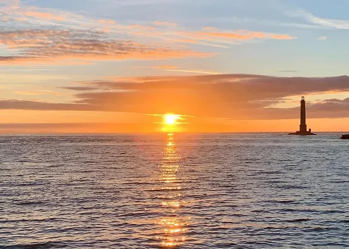 Maison Bord De Dans La Petite Irlande Ferienhaus Auderville