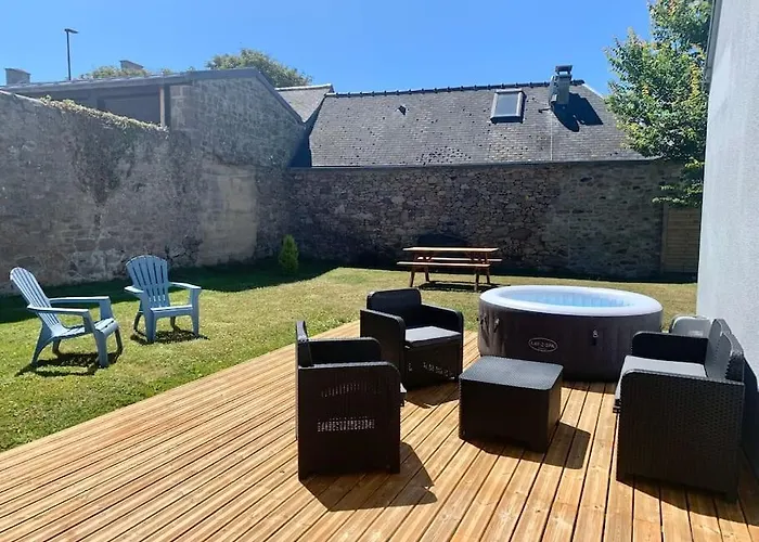 Maison Bord De Dans La Petite Irlande Ferienhaus
